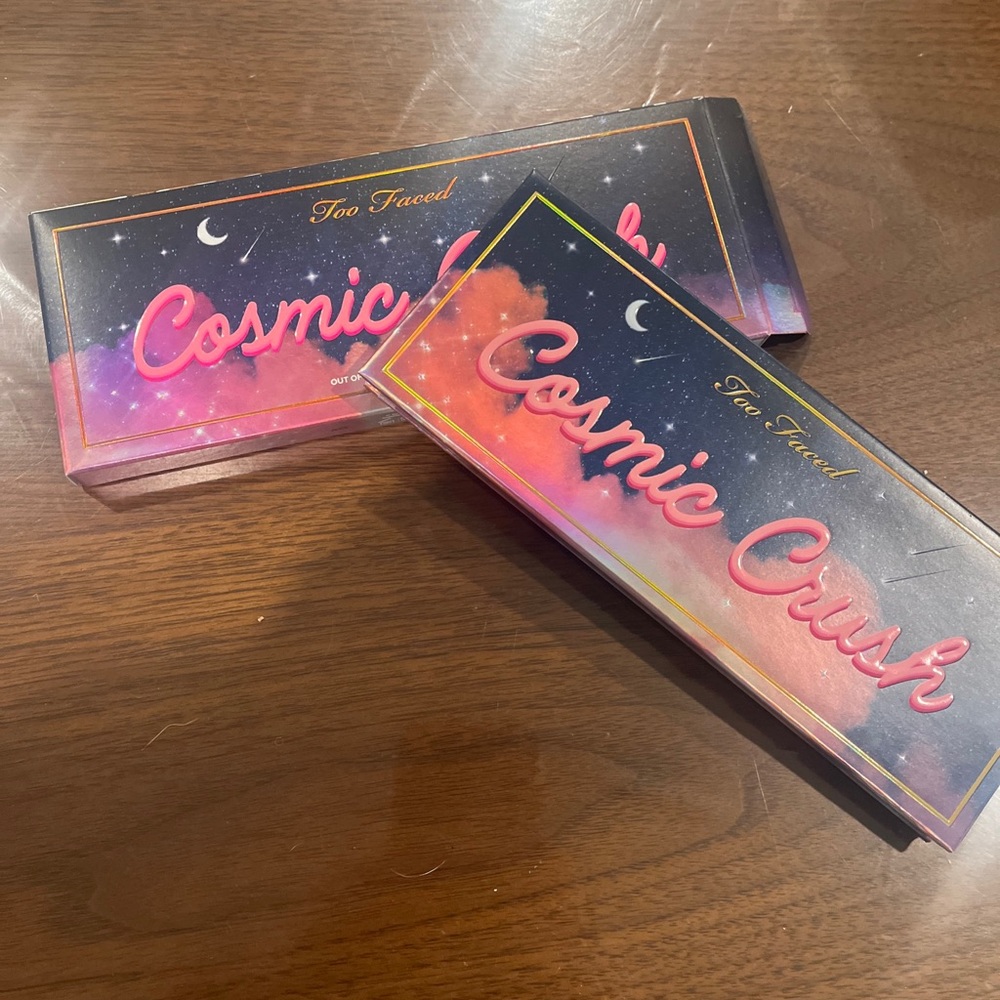 Tooo faced cosmic crush eyeshadow metallic palette NIB NEVER USED